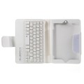 Etui Pokrowiec Klawiatura do iPad Mini 4 / 5 2019 biała