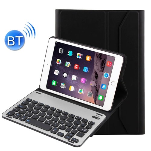 Etui Bezprzewodowa Aluminiowa Klawiatura do iPad Mini 4 czarna