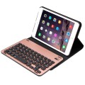 Etui Bezprzewodowa Klawiatura do iPad Mini 4 / iPad Mini 5 2019 złoty róż