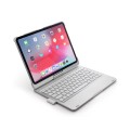 Obrotowa Podświetlana Klawiatura do iPad Pro 11 2018 srebrna