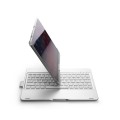 Obrotowa Podświetlana Klawiatura do iPad Pro 11 2018 srebrna