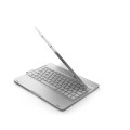Obrotowa Podświetlana Klawiatura do iPad Pro 11 2018 srebrna