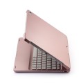 Obrotowa Podświetlana Klawiatura do iPad Pro 11 2018 złoty róż