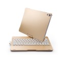 Obrotowa Podświetlana Klawiatura do iPad Pro 11 2018 złota