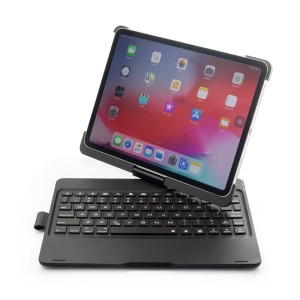 Obrotowa Podświetlana Klawiatura do iPad Pro 11 2018 czarna