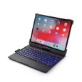 Obrotowa Podświetlana Klawiatura do iPad Pro 11 2018 czarna