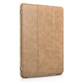 Pokrowiec Skórzane Etui iCarer iPad Pro 12.9 2018 beżowe