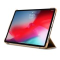 Skórzany Pokrowiec iCarer iPad Pro 12.9 2018 beżowe