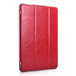 Skórzane Etui iCarer iPad Pro 12.9 2018 czerwone