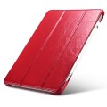 Skórzane Etui iCarer iPad Pro 12.9 2018 czerwone