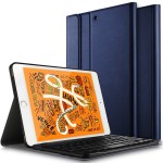 Etui Bezprzewodowa Klawiatura do iPad Mini 2019 granatowa
