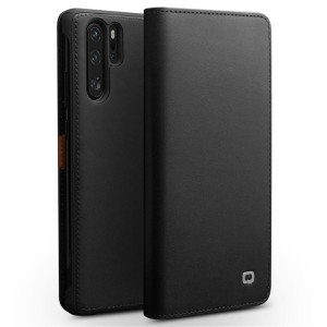 Skórzane Etui Pokrowiec Qialino do Huawei P30 Pro