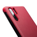 Skórzane Etui Smart Cover Qialino do Huawei P30 Pro czerwone