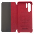 Skórzane Etui Smart Cover Qialino do Huawei P30 Pro czerwone