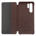 Skórzane Etui Smart Cover Qialino do Huawei P30 Pro brązowe