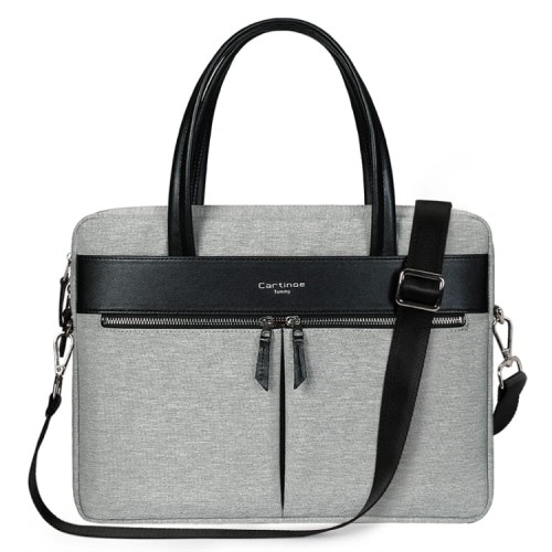 CARTINOE Torba na ramię do MacBook Pro 15.4 szara