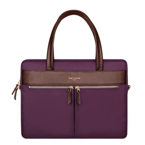 Torba na ramię CARTINOE do MacBook Pro 15.4 fioletowa