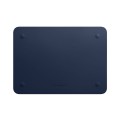 Skórzane Etui Wsuwka WIWU Macbook 12 Retina granatowe