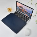 Skórzane Etui Wsuwka WIWU Macbook 12 Retina granatowe