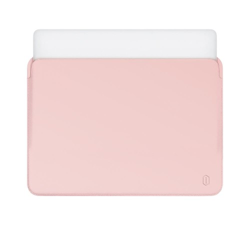Skórzane Etui Wsuwka WIWU Macbook 12 różowe