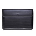 Skórzana Torba Aktówka LENTION MacBook Pro 15.4 czarna