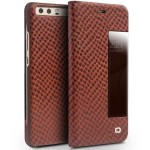 Etui Pokrowiec QIALINO Huawei P10 Plus brązowe