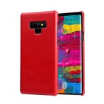 Skórzane etui ochronne typu plecki Galaxy Note 9 - czerwone