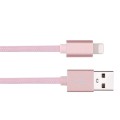 MOMAX Elite Lightning MFi kabel USB 8pin do iPhone iPad iPod - różowy