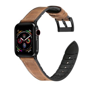 Skórzany Pasek do Apple Watch 38mm / 40mm brązowy