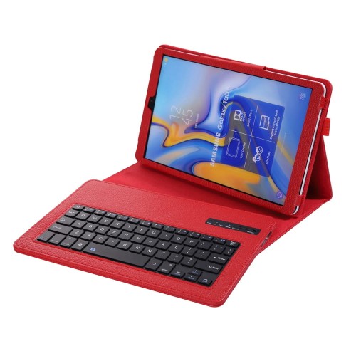 Etui Klawiatura Samsung Galaxy Tab A 10.5 T590 T595 czerwona