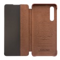 Smart Cover Pokrowiec Qialino do Huawei P30 pomarańczowy