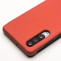 Smart Cover Pokrowiec Qialino do Huawei P30 pomarańczowy