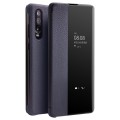 Smart Cover Pokrowiec Qialino do Huawei P30 granatowy