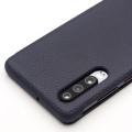 Smart Cover Pokrowiec Qialino do Huawei P30 granatowy