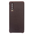 Pokrowiec Etui Smart Cover Qialino do Huawei P30 brązowe