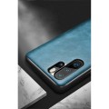 Skórzane Etui Smart Cover XOOMZ do Huawei P30 Pro niebieskie