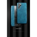 Skórzane Etui Smart Cover XOOMZ do Huawei P30 Pro niebieskie