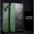 Skórzane Etui Smart Cover XOOMZ do Huawei P30 Pro zielone