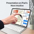 Etui z Podświetlaną Klawiaturą do iPad Pro 12.9 2018 srebrne