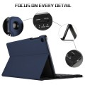 Etui Bezprzewodowa Klawiatura Samsung Galaxy Tab A 10.1 2019 T515 T510 granatowe