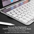 Podświetlana Klawiatura do iPad Mini 2019 srebrna