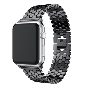 Damska Elegancka Bransoleta do Apple Watch 42mm/44mm/45mm czarna