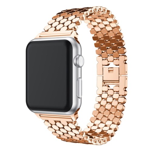 Damska Bransoleta XINCUCO do Apple Watch 42mm/44mm rose gold
