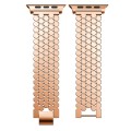 Damska Bransoleta XINCUCO do Apple Watch 42mm/44mm rose gold