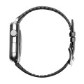 Skórzany Pasek QIALINO do Apple Watch 42mm / 44mm czarny