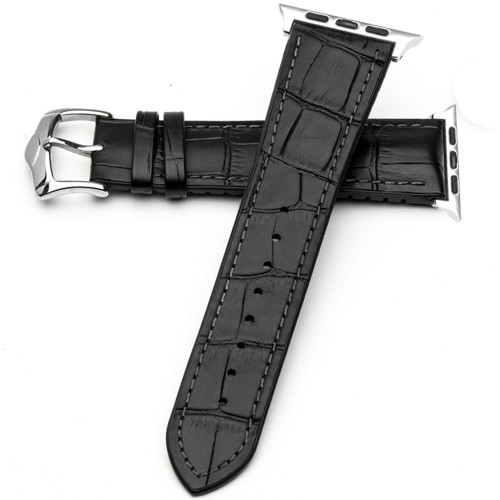 Skórzany Pasek QIALINO do Apple Watch 42mm / 44mm