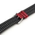 Skórzany Pasek QIALINO do Apple Watch 42mm / 44mm czerwony