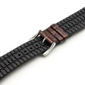 Skórzany Pasek QIALINO do Apple Watch 42mm / 44mm brązowy