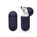 Piękne Skórzane Etui QIALINO do Apple AirPods 1 2 Gen