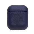 Piękne Skórzane Etui Pokrowiec QIALINO do AirPods